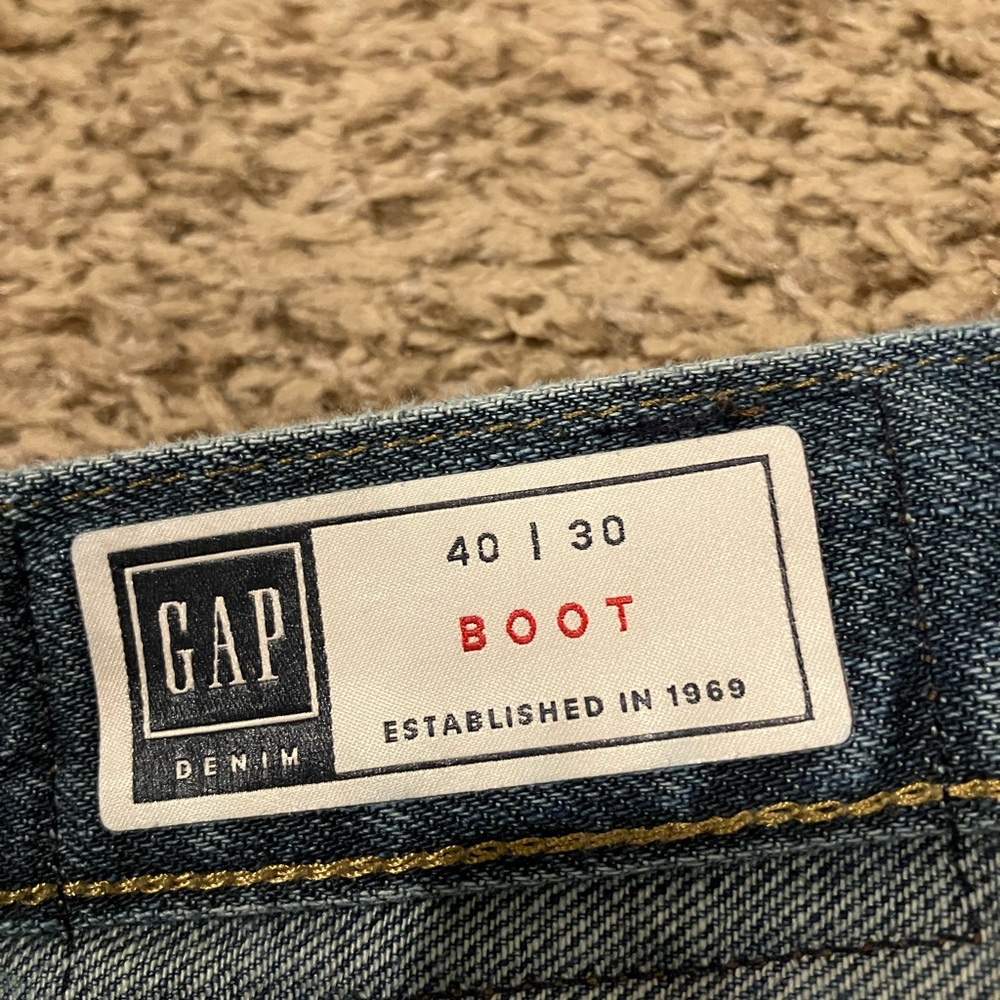 Gap Denim Boot pants sizes 40 x 30 used both x $ 18
